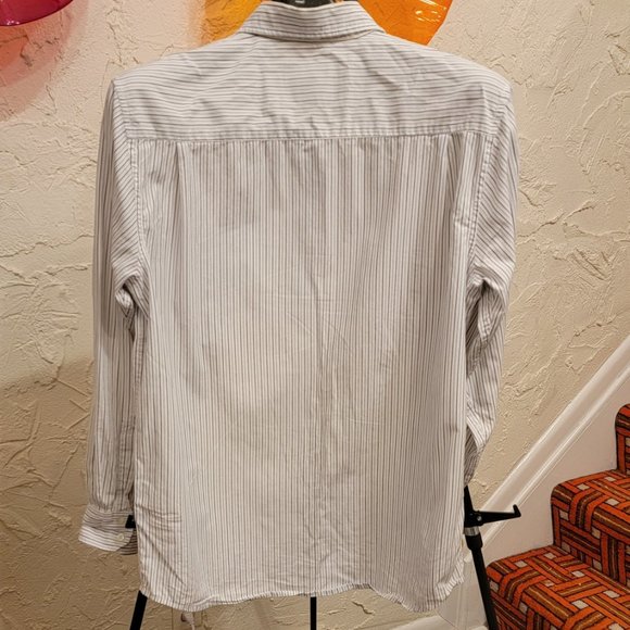 Nautica Casual Button Down Striped Shirt - Picture 8 of 8